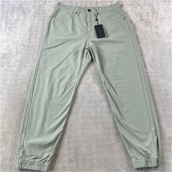 rag & bone Pants - Rag Bone Engineered Jogger Pants Womens 33 Green Boho Festival Preppy Summer